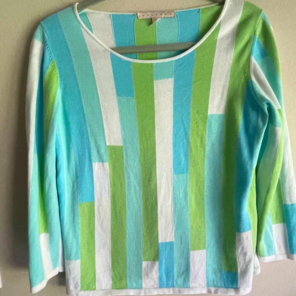 Belford blouse with pastel colors